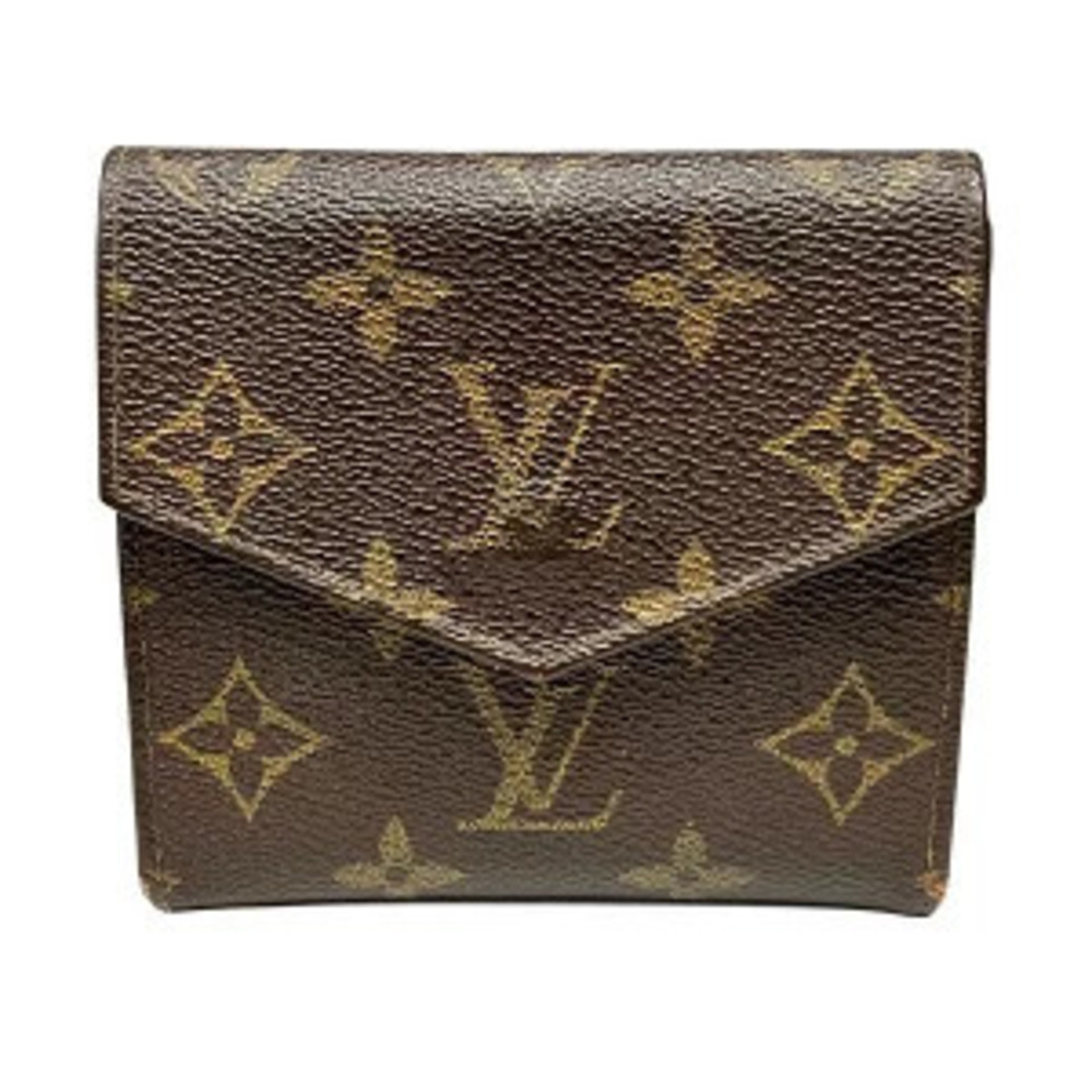 Louis Vuitton Monogram Portemonnaie Billet Carte Credit Tri fold Wallet